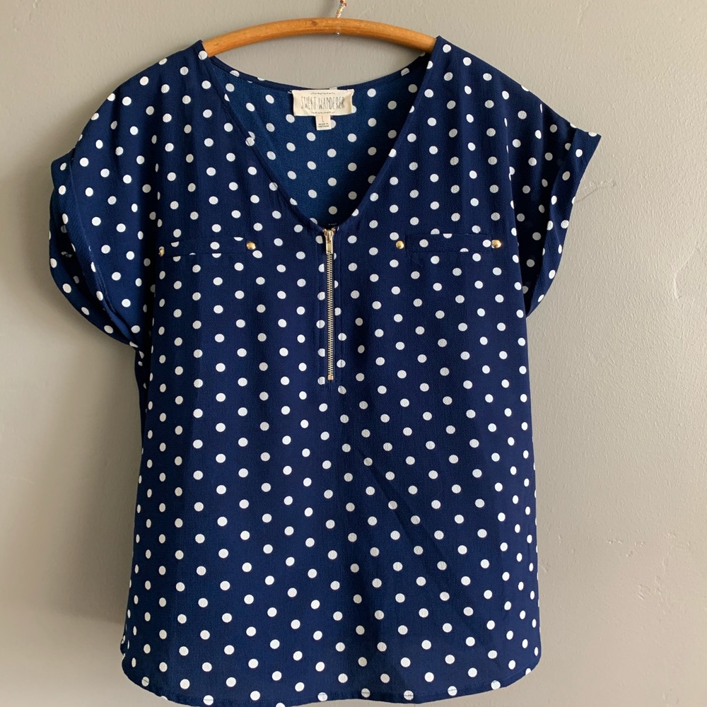 One stop Polka dot top.